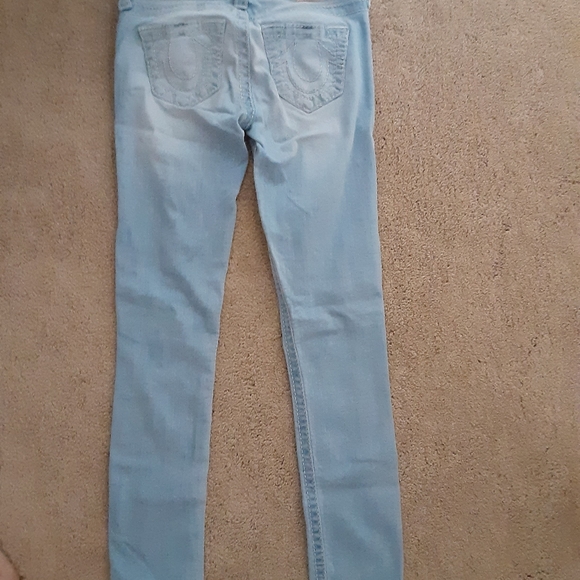 True religion distressed denim jeans - Picture 2 of 5